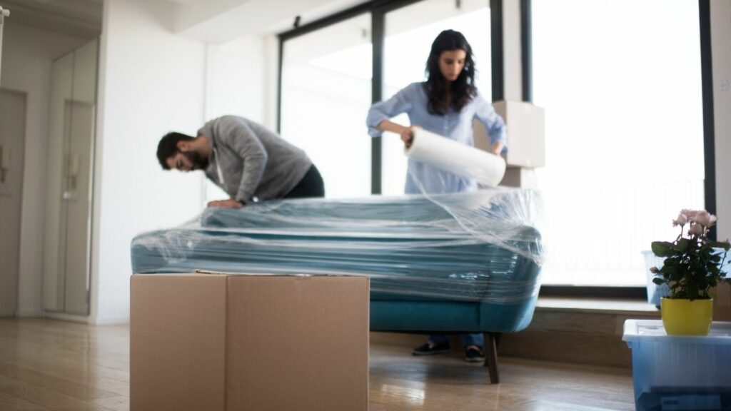 How to Wrap a Couch for Moving